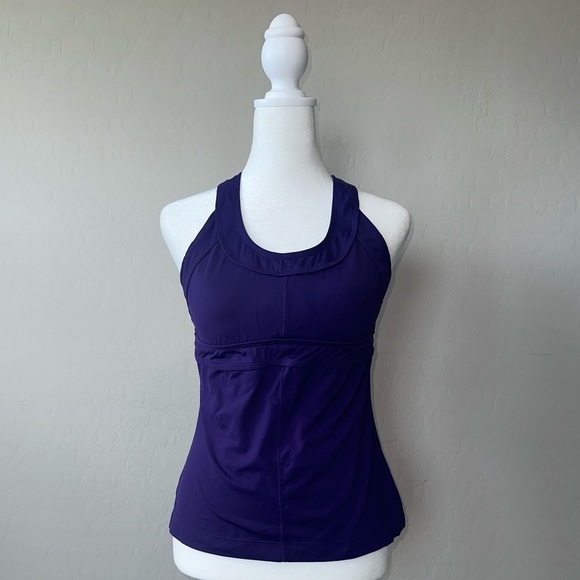 Athleta Built-in Sports Bra Tank Top - Picture 1 of 7